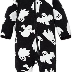 New Owlivia Organic Cotton Friendly Ghost Footed PJ’s/3-6 month